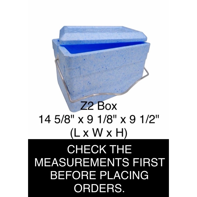 ♞Z2 MODEL / STYRO BOX / STYROBOX / STYROFOAM / ICE CHEST / ICE BOX