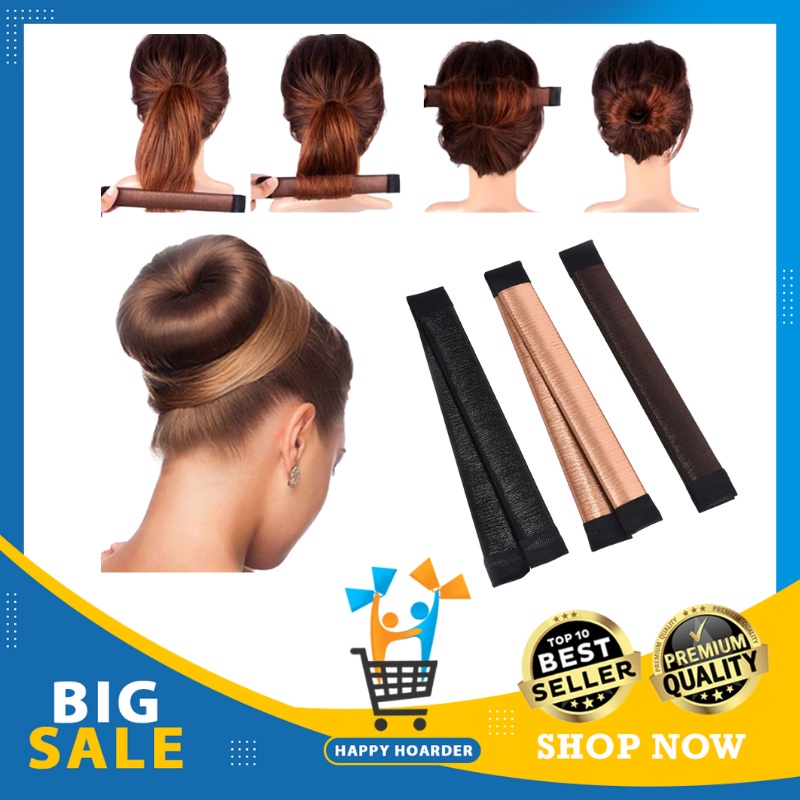 HappyHoarderPH Magic Hair Bun Maker Korean Styling Clip Bun Twist Best
