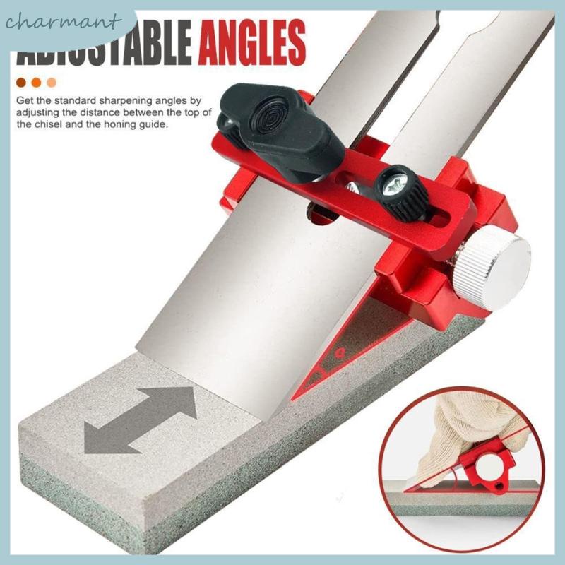 char Honing Guide Sharpening Jig Clamping Planer Blade Honing Guide for