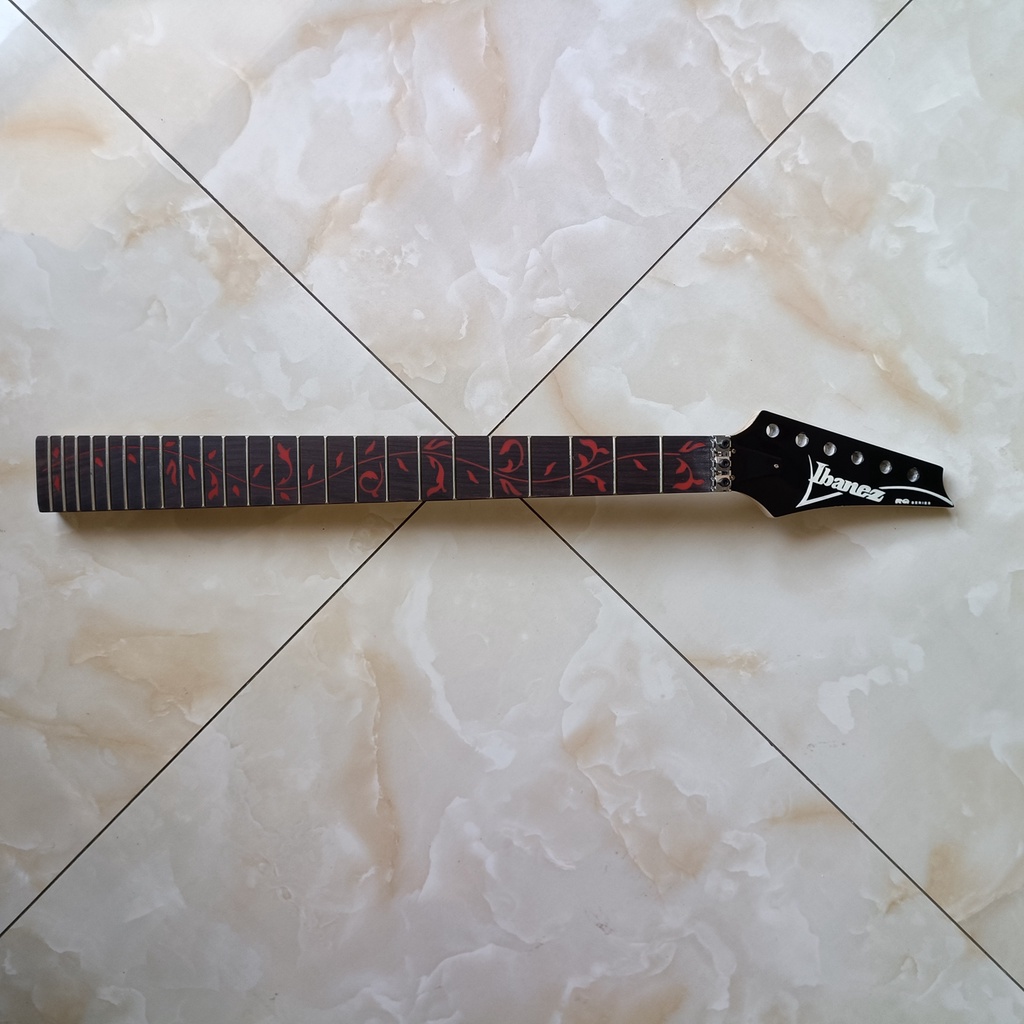 Ibanez 7V Electric Guitar Neck Locking Nut Rosewood Fingerboard 24 ...