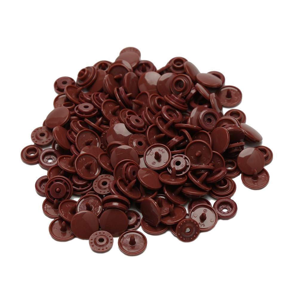 50pcs T5 Plastic Press Stud Buttons Fastener DIY Baby Clothing Snap ...