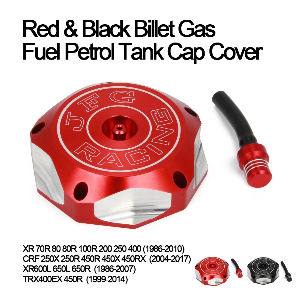 JFG moto Gas Fuel Tank Cap Cover For xr200 xr600 CRF450R CRF250R ...