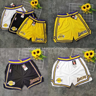 HOW TO MAKE LAKERS INSPIRED DESIGN JERSEY SHORTS / DEATILED CUT