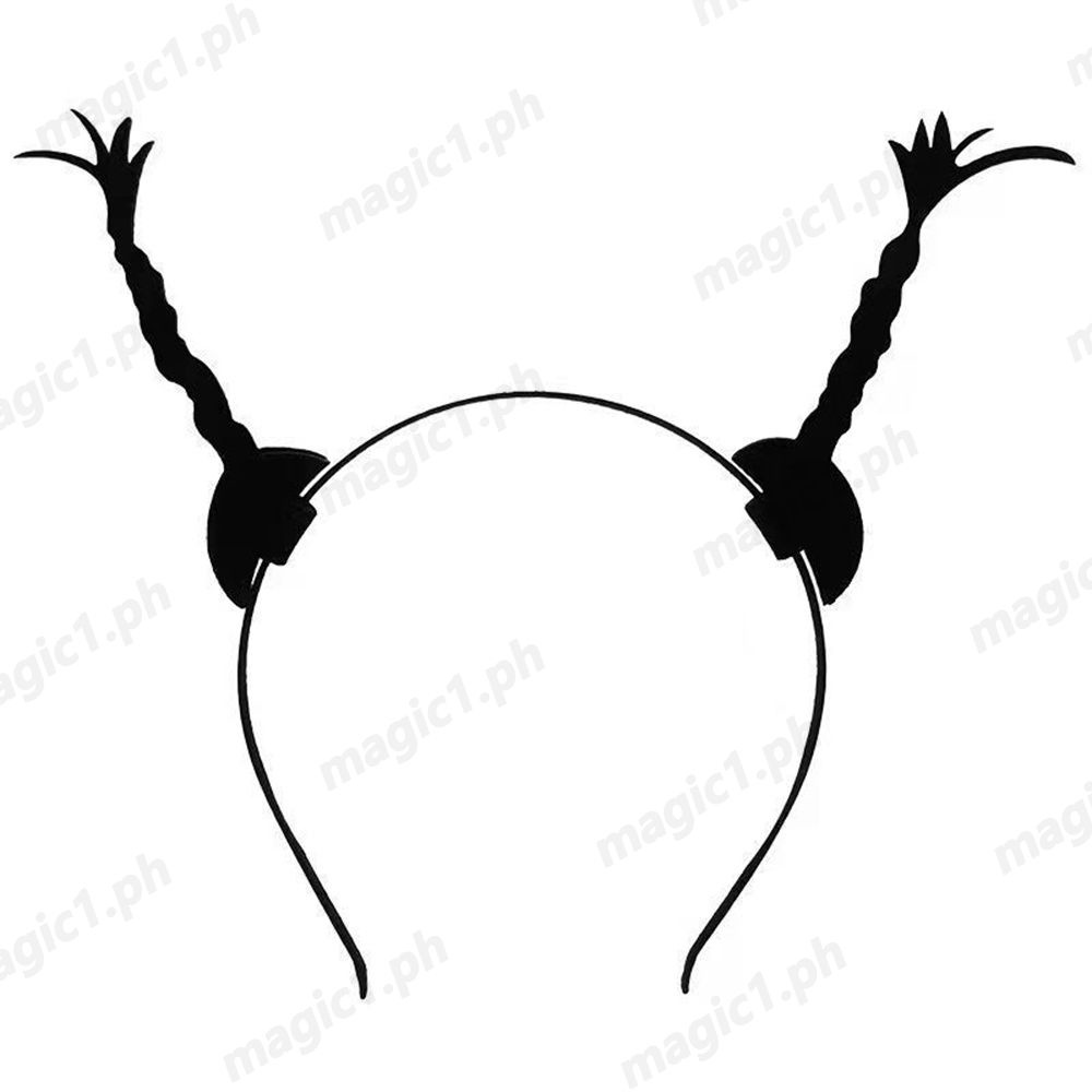 Halloween Hair Accessories Funny Braid Headband Kitchen Knife Spider