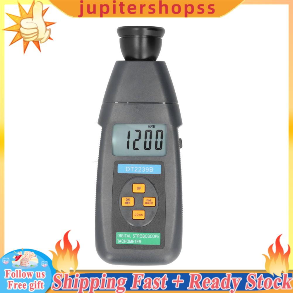 Stroboscope Handheld Flash Tachometer Portable with Large