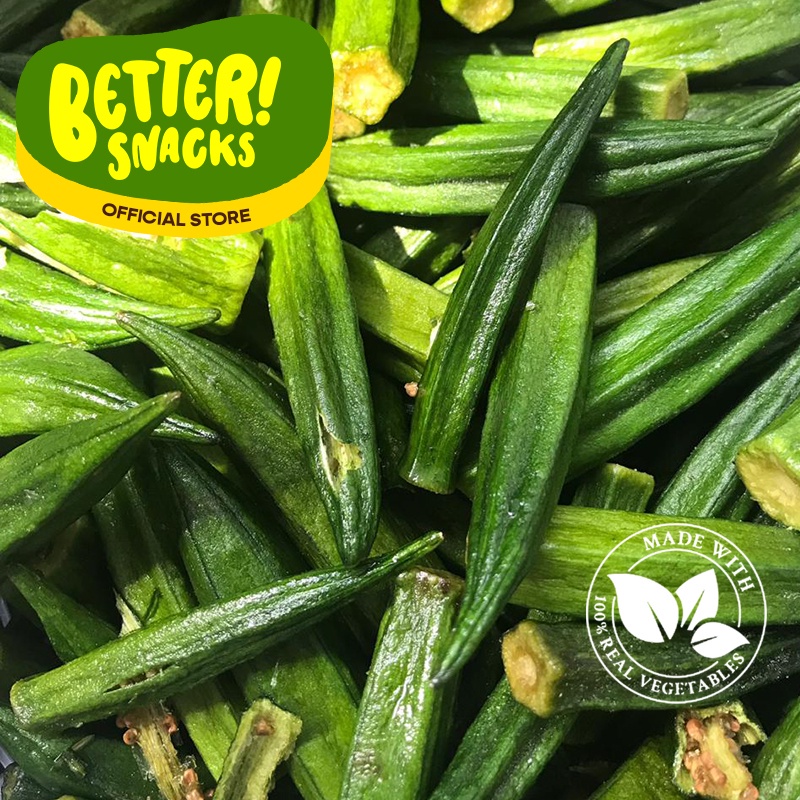 2023Better Snacks Crunchy Okra Vacuum Cooked Okra Chips Crunchy