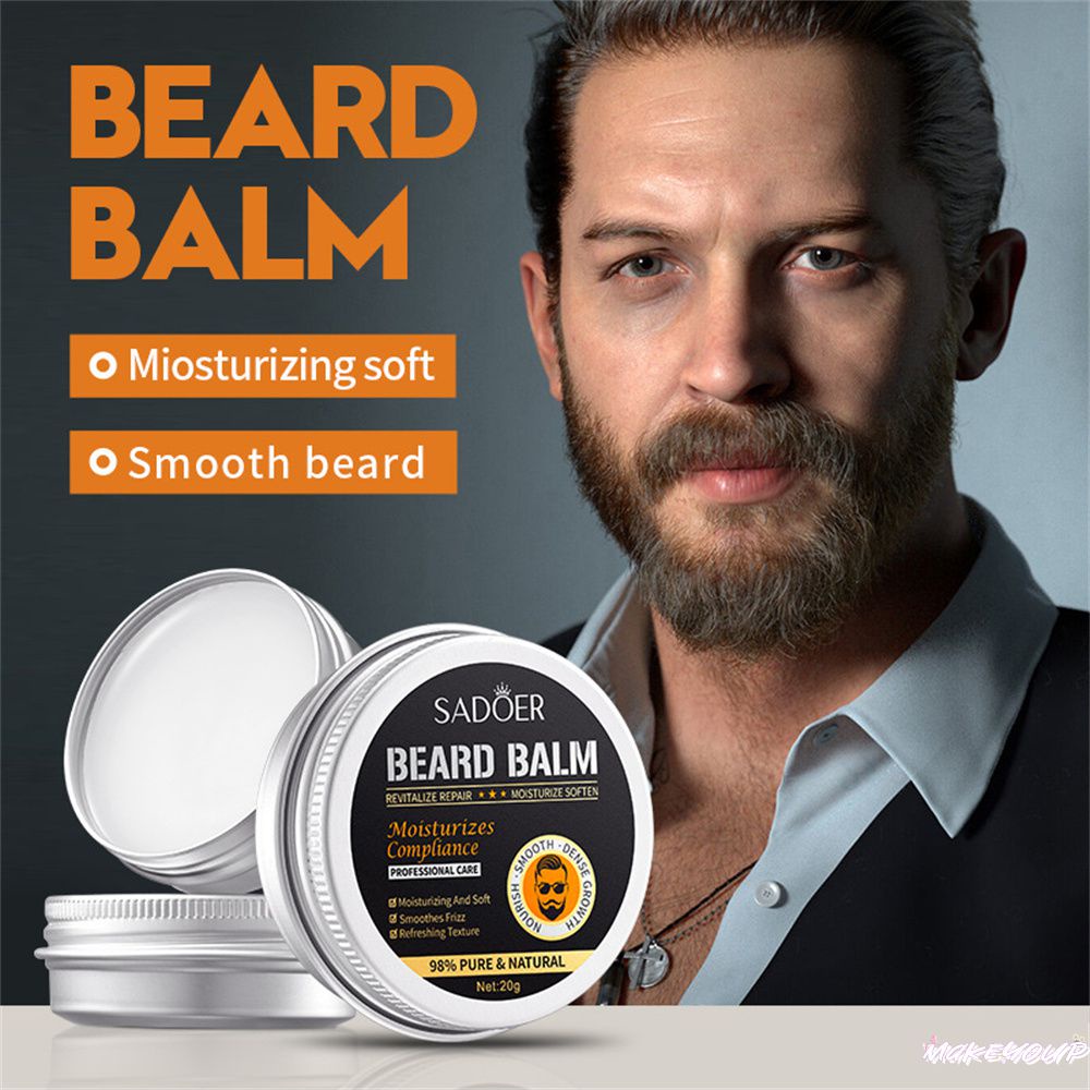 Beard Grooming Essential Nourishing Beard Balm Facial Hair Maintenance