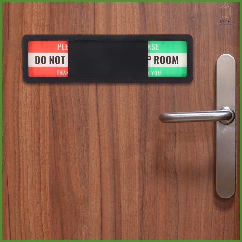 dachwanli Open Closed Slide Door Sign Restroom Privacy Office Indicator ...