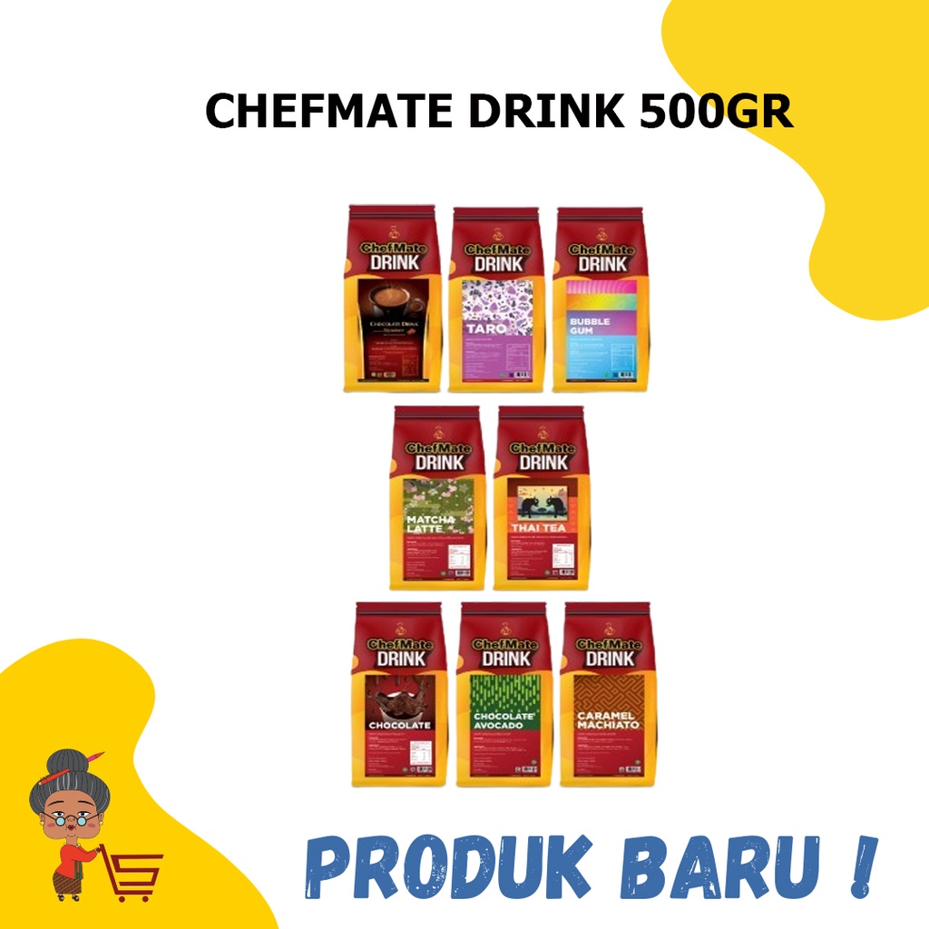 CHEFMATE DRINK 500gr / CHEFMATE DRINK / CHEFMATE POWDER DRINK | Shopee ...