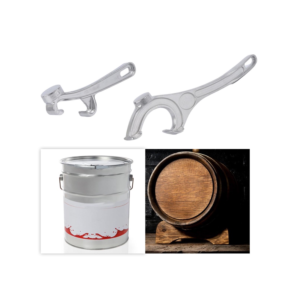 [homyl5dl] Bucket Opener Wrench Gallon Bucket Lid Removal Metal Can