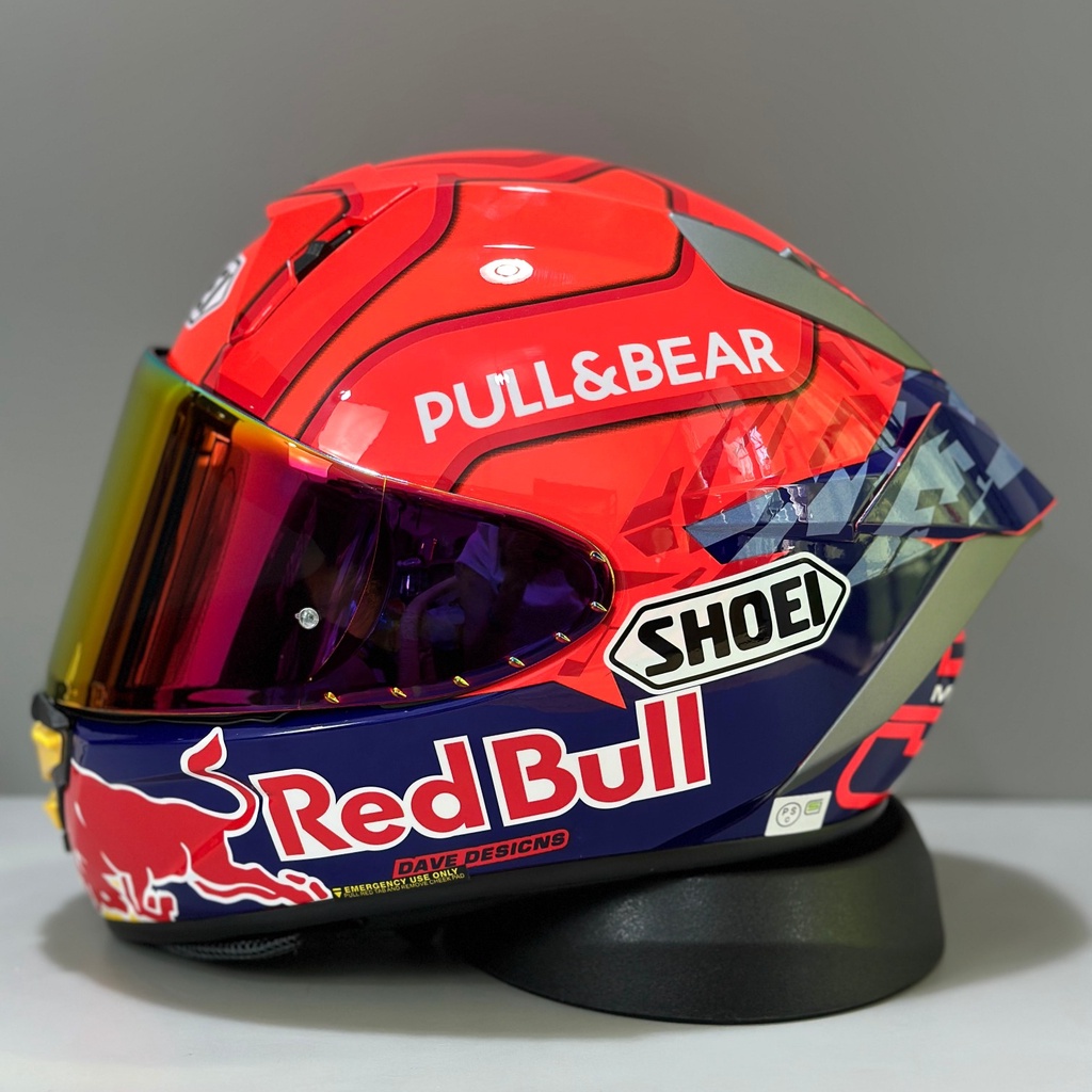 SHOEI X15 Helmet SHOEI X15 Full Face Red Bull Ant Motorcycle Helmet