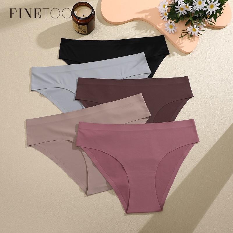 Seamless Panty For Women Solid Color Underwear soft and