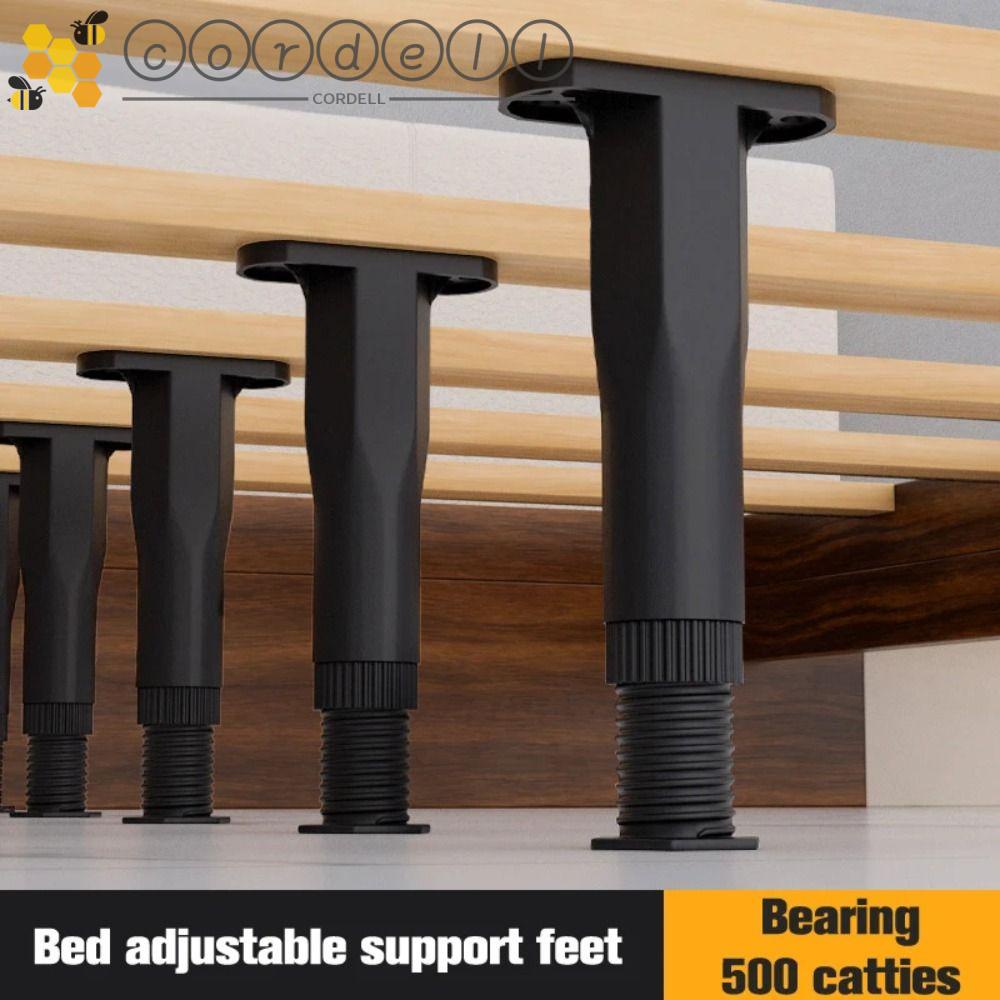 CORDELL Bed Beam Support Leg, Telescopic Heightening Bed Beam Support