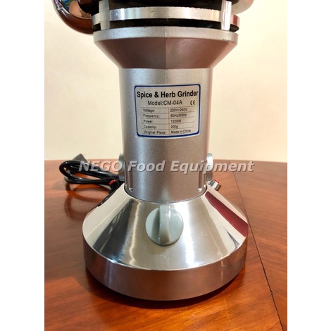 【hot sale】 Disintegrator Powderizer Pulverizer Spice Herb Grinder 200g ...