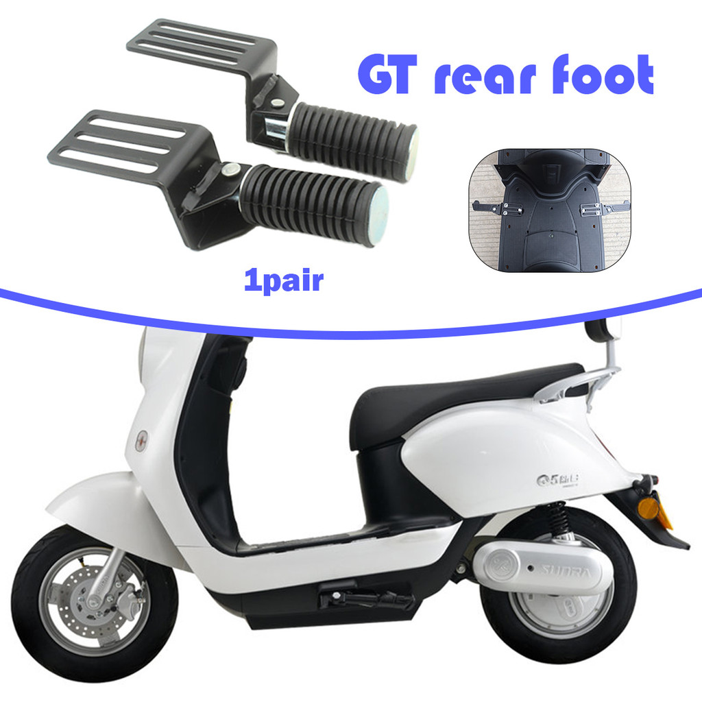 1 Pair Universal Front Footstep / GT Rear Pedal Powert Step Front ...