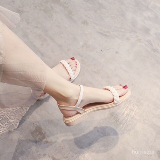 Sandals Female Student Korean Versatile British Academy Style 2023