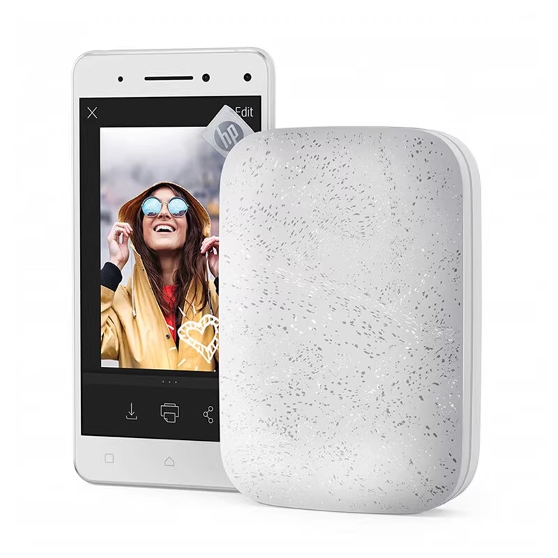 HP Sprocket Portable 2x3" Instant Photo Printer (Blush) Print Pictures
