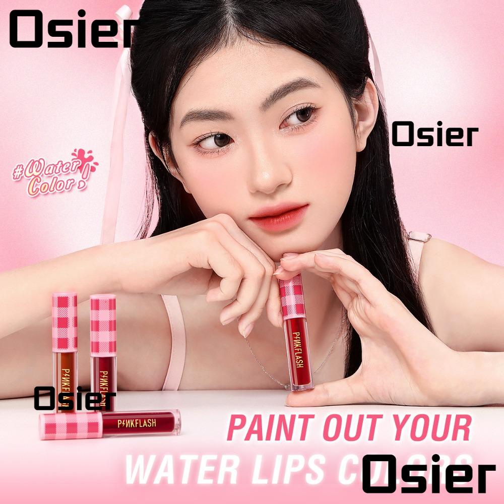 OSIER1 Matte Lip Tint, PINKFLASH Mosturizing Liquid Lipstick, -proof ...