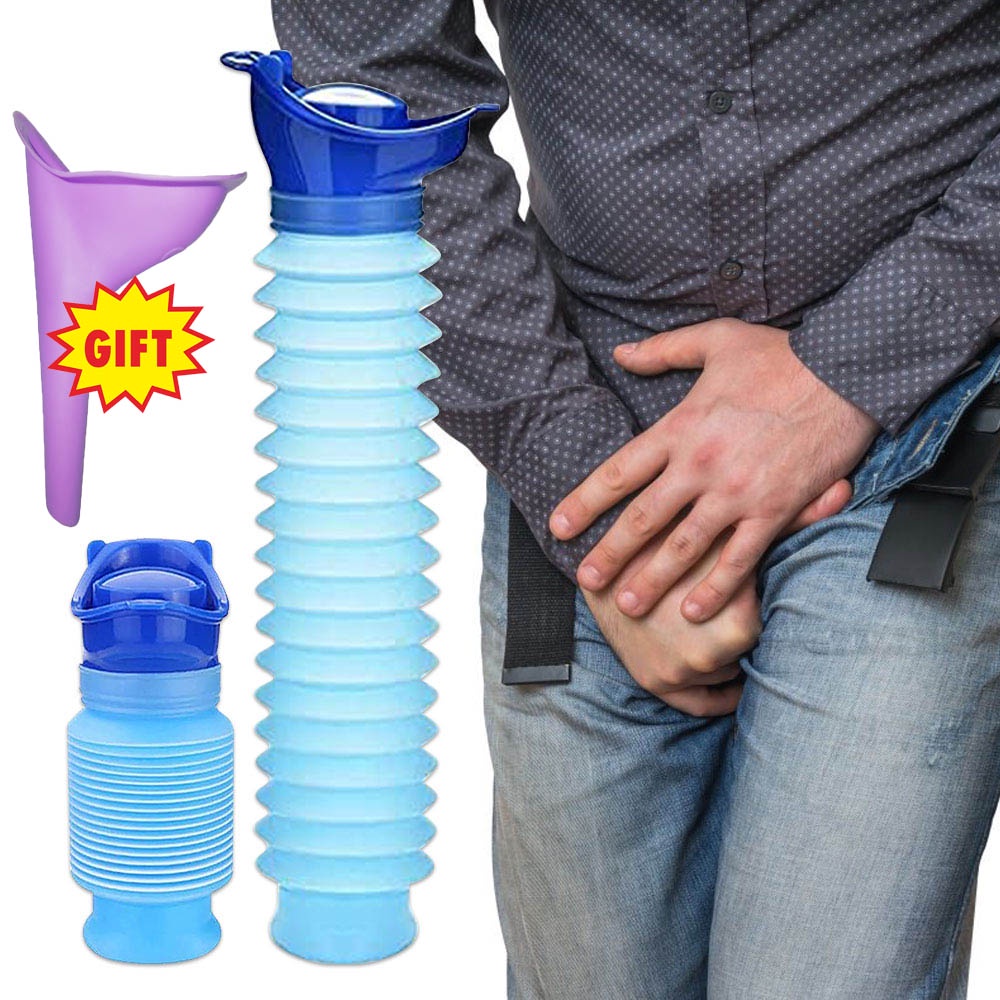 750ML Outdoor Portable Urine Bag Women's Men's Children's Mini Toilet