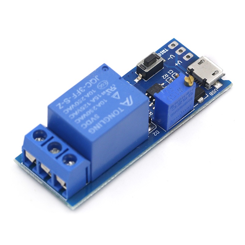 Trigger Delay Switch 5V-30V Micro USB Power Supply Adjustable Delay ...