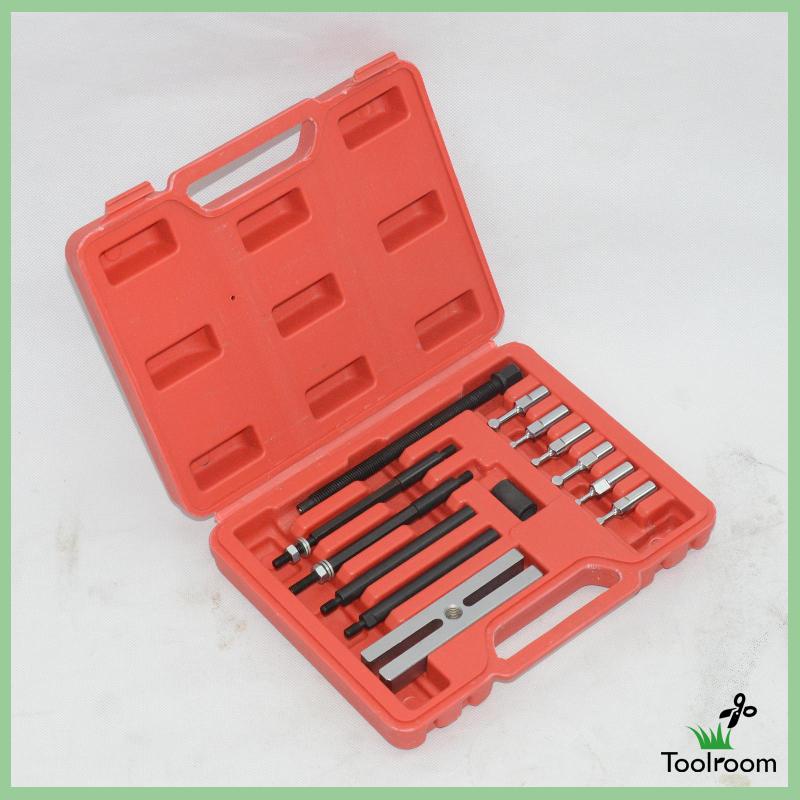 [ 13 Pieces Bearing Splitter Insert Wheel Bearing Removal Tool Heavy Duty with Box Wheel Hub