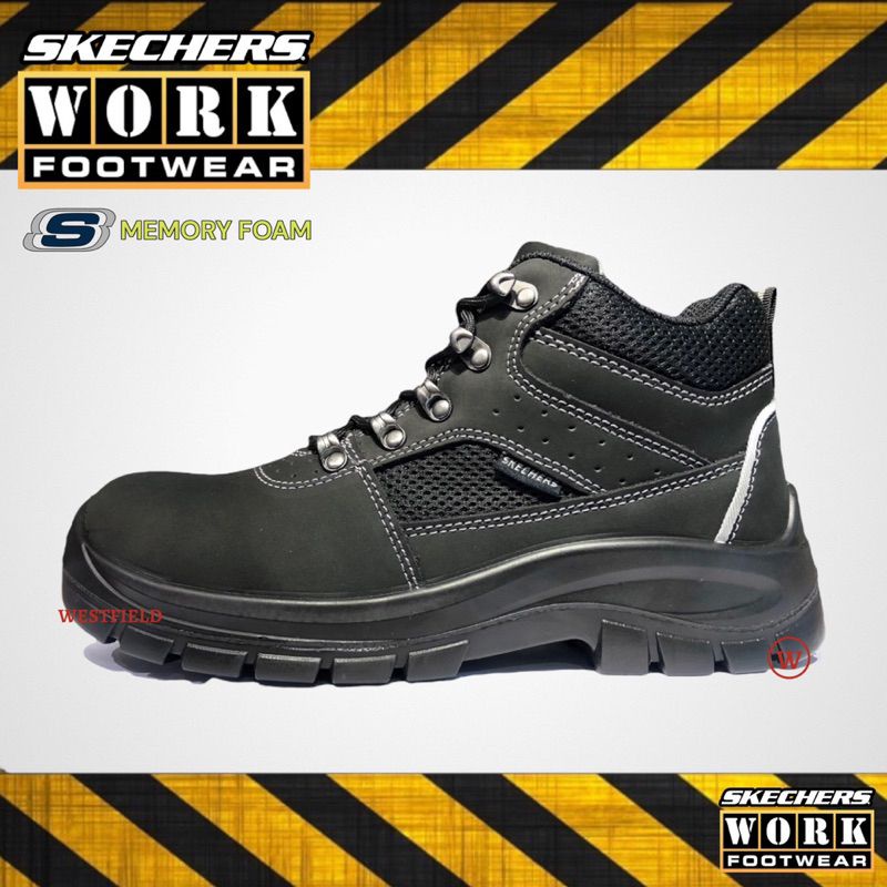 SKCW Men’s Trophus - Letic Steel Toe Hiker Safety Boots Shoe ( 200002 ...