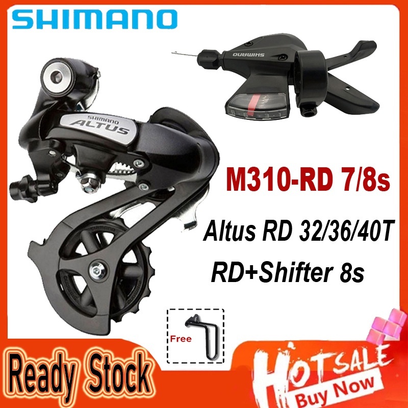 Shimano Altus M310 RD 8s Rear Derailleurs With 8 Speed Shifter RD
