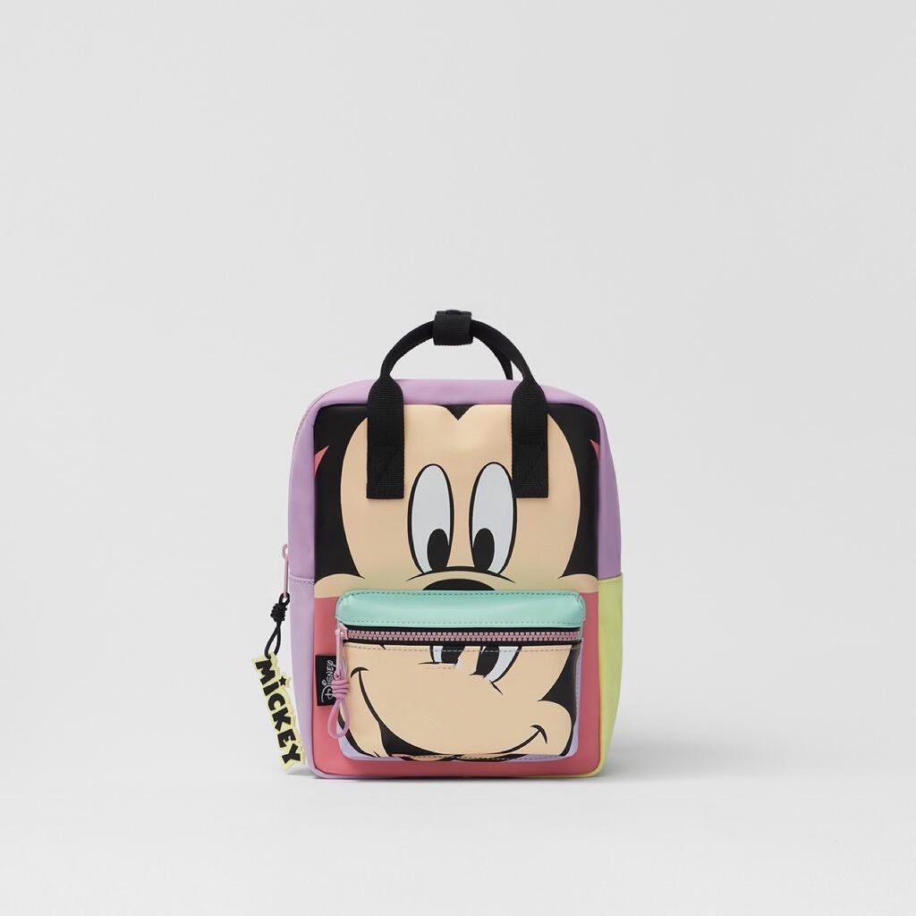 Zara Joint Limited Edition Z Children s Bag Girls Joint Mickey Mouse Backpack School Bag 1113980