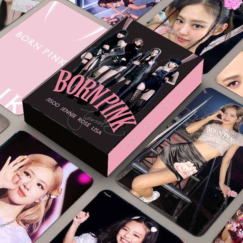 Blackpink Photocard Bptg Born Pink World Tour Collection Hd Lomo Card Photocards Pcs Box