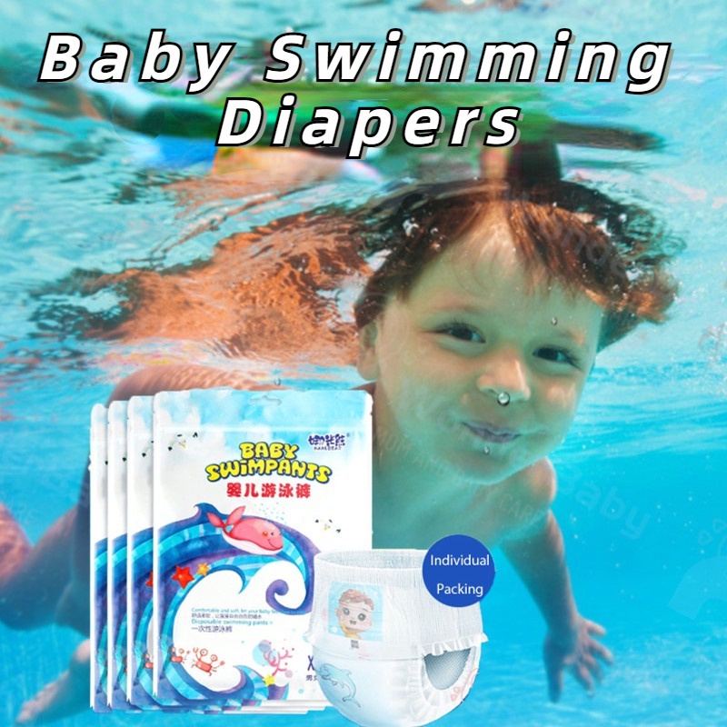 Baby Swimming Diapers Waterproof Newborn Pools Pull-up Pants Kids
