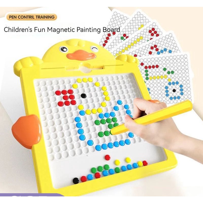 Magnetic Drawing Board Magpad Dots Educantional Toys with Magnetic ...