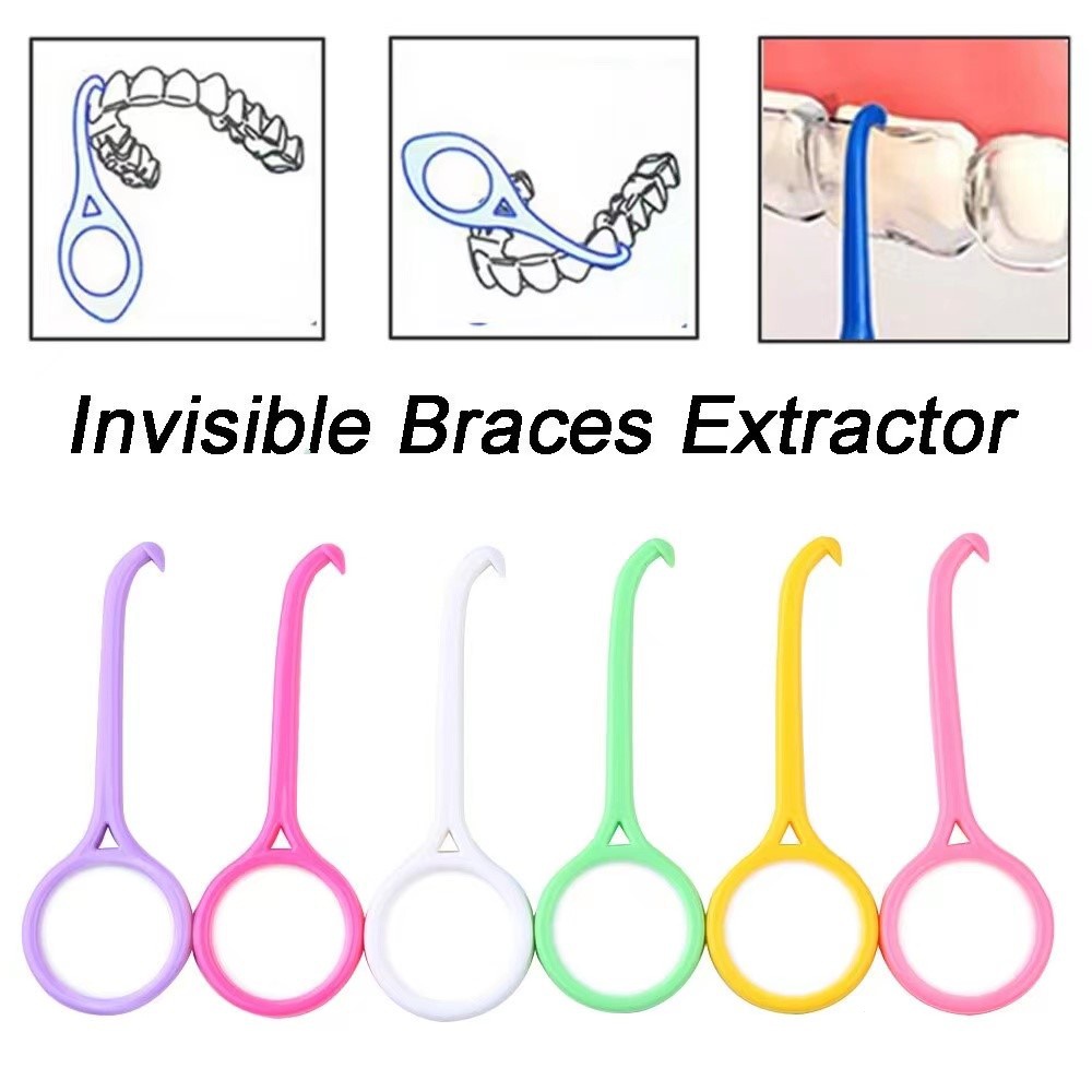 5PC Dental Aligner Remover Invisible Braces Extractor Retainer Removal