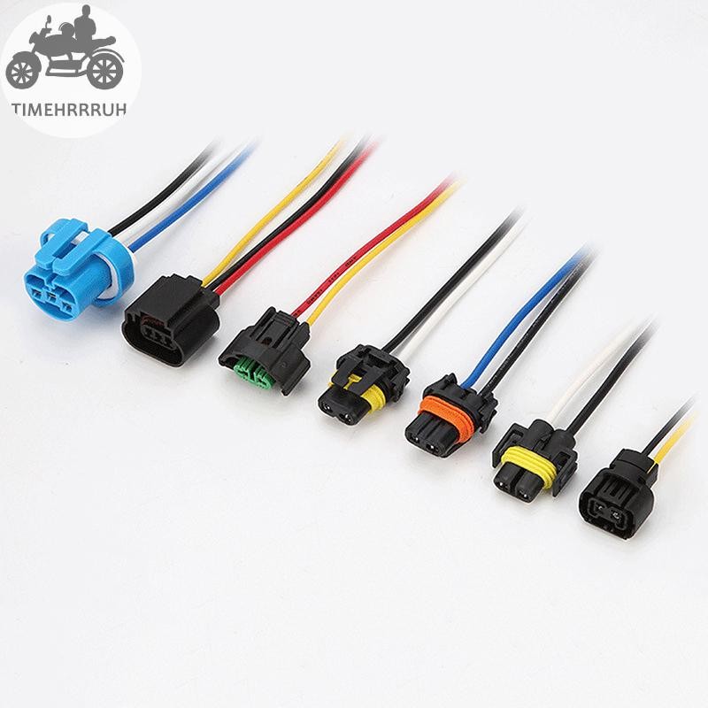 time For H16 H9 H11 Bulb Wire Connector 12V Car Headlight Cable Plug ...