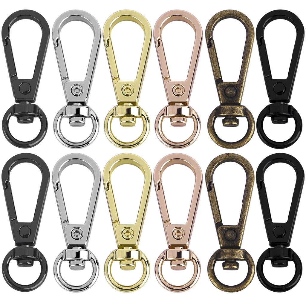 5pcs/lot Key Ring Keychain Lobster Clasp Key Hook Keyrings For Jewelry ...