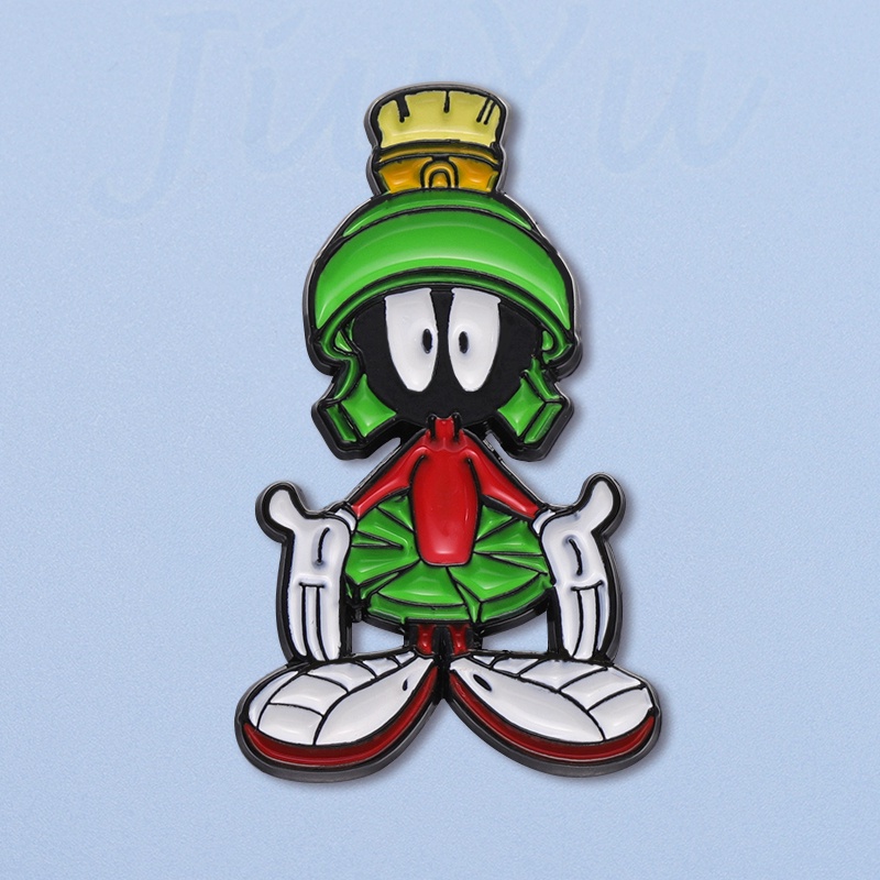 Marvin The Martian Enamel Pins Cartoon Movie Looney Tunes Badges Lapel ...