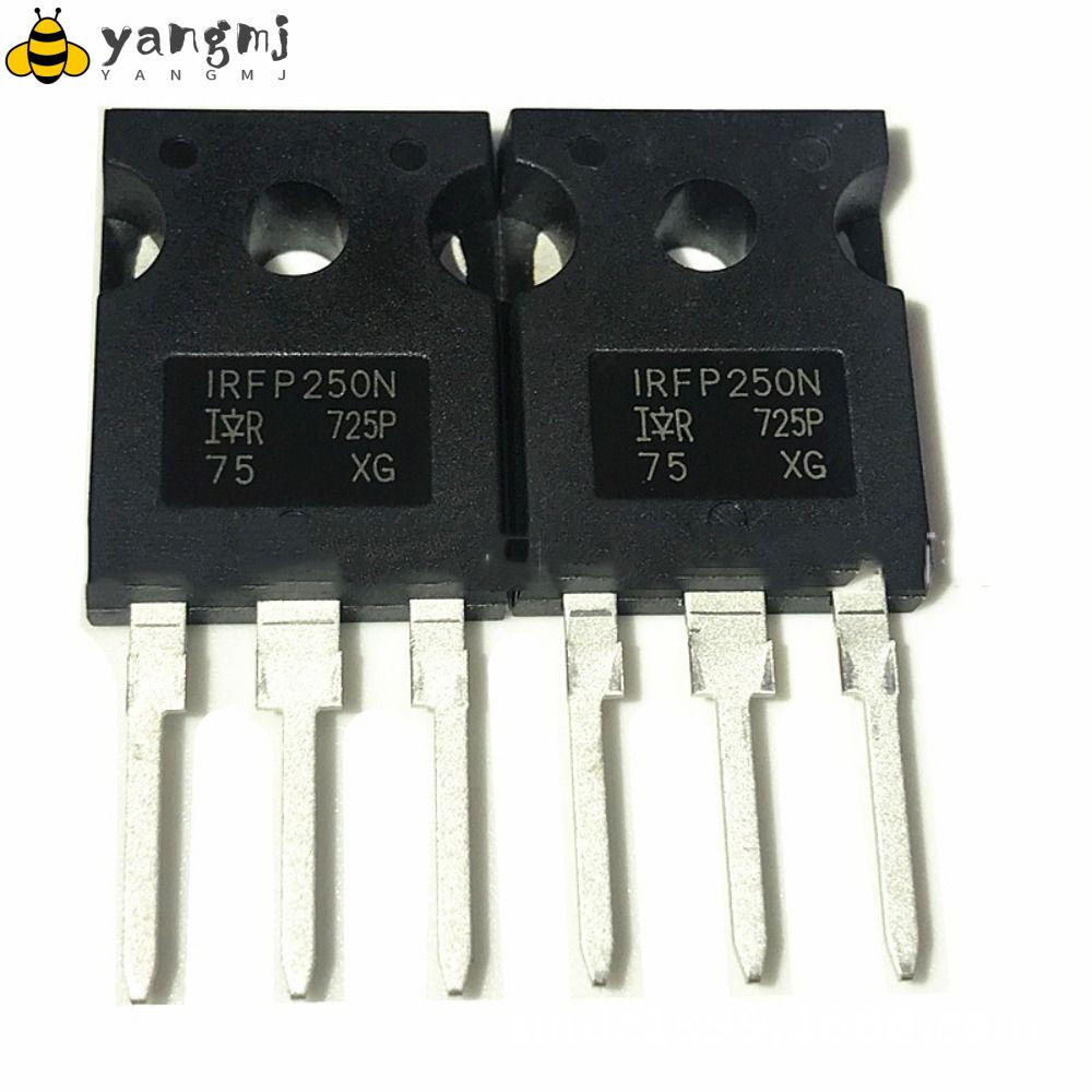 YANGMJ 5pcs Mosfet, 30 A 200 V MOSFET Transistor, IRFP250N Black TO