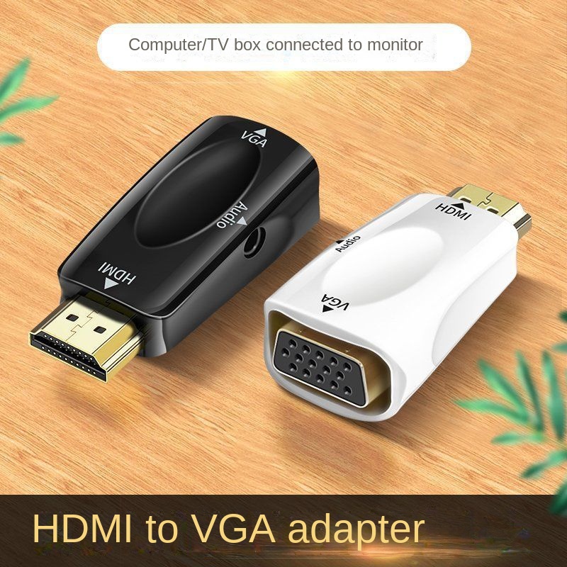 Hdmi To Vga With Audio Converter Hd To Vga Connecting Projector 