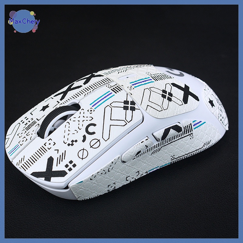 MCHY> Mouse Grip Tape Skate Sticker Non Slip Suck Sweat Mouse Anti-Slip ...