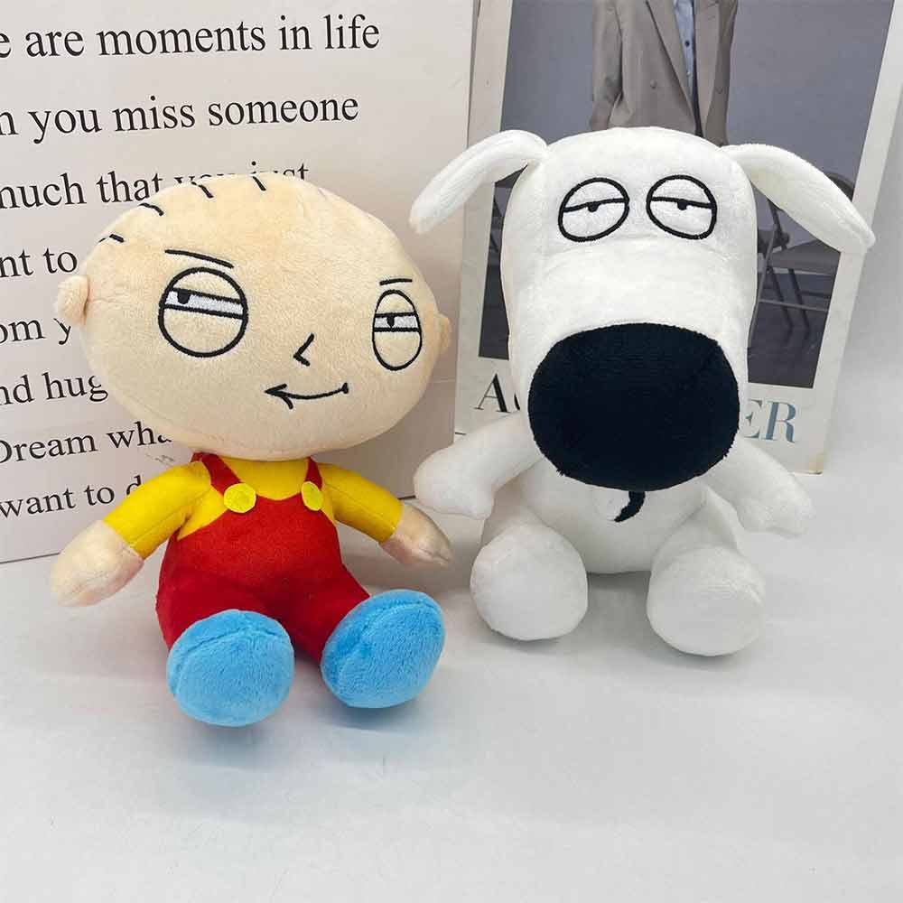 Large Family Guy Stewie Griffin Red Overalls Plush Stuffed Toy | Shopee ...