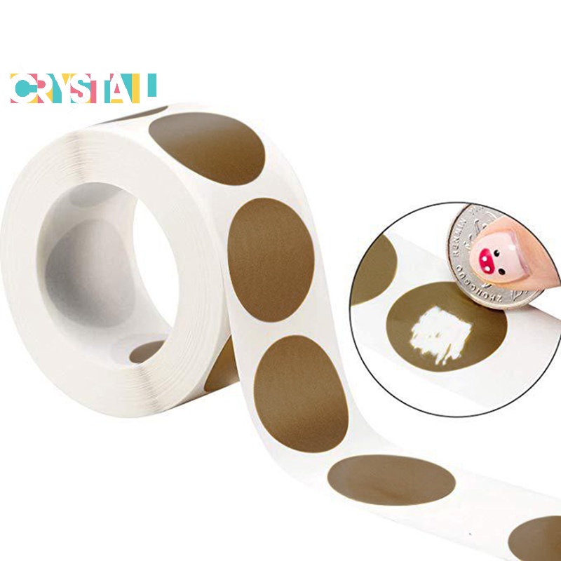 Crystal- 300Pcs Round Scratch Off Stickers 1 Inch DIY Labels Sticker ...