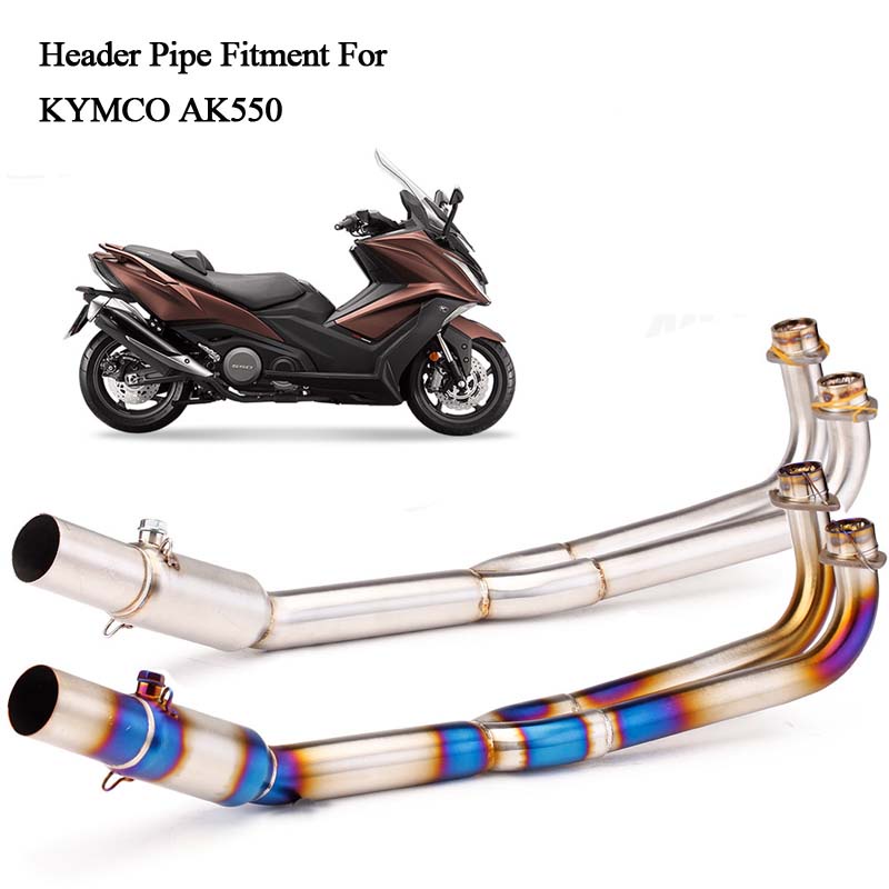 Exhaust System Modification Header Pipe Fitment For AK550 51MM Shopee