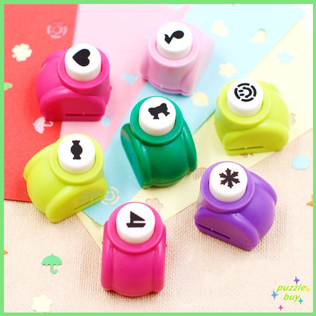 PZ Mini Scrapbook Punches Handmade Cutter Card Craft Calico Printing