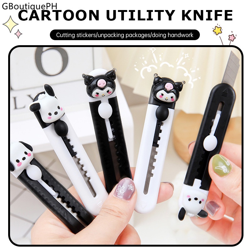 【BGQ】Mini Cutter Cartoon Cute Japanese style Utility Cutter Paper ...