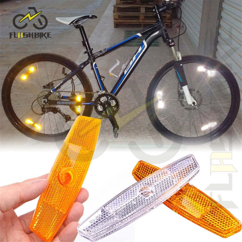 Road Bike Warning Spoke Safety Reflector Clip MTB Bicycle Wheel Rim Reflective Clip Reflector Lens Shopee Philippines