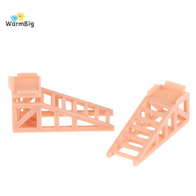 (warmbig) 1/64 Automotive Repair Ramp Oil Change Ramp Repair Ladder