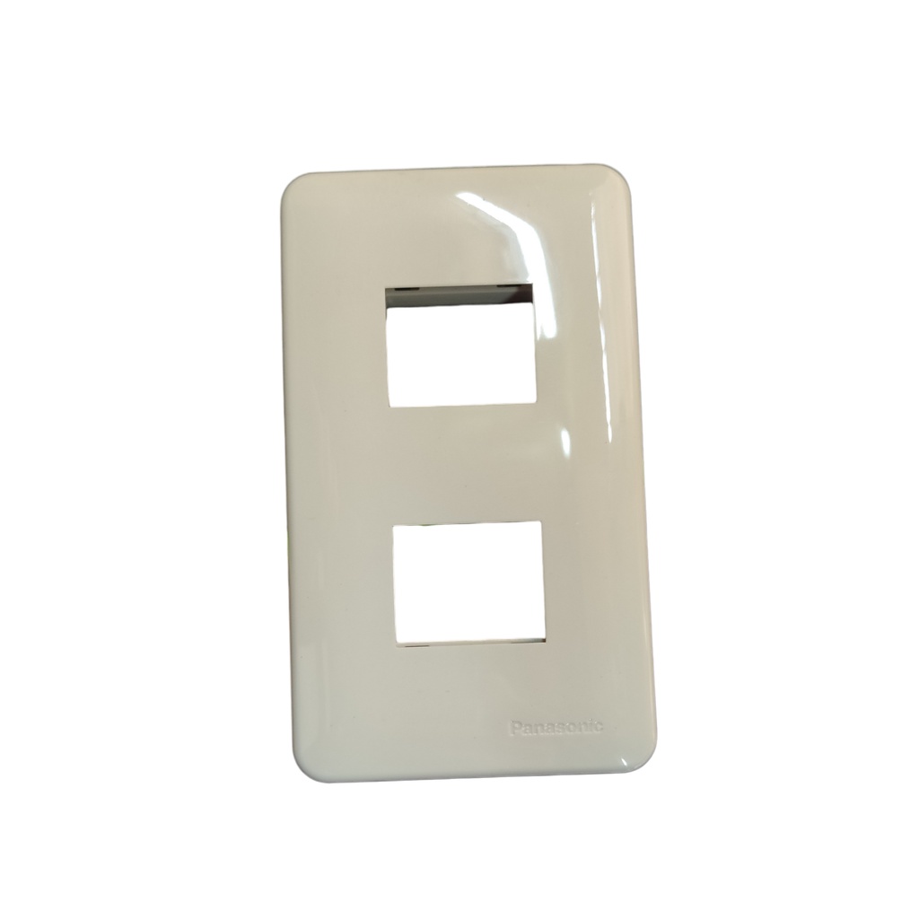Panasonic 2 Gang Face Plate Full Color Series WNF 6802W-PH - WNF6802W ...