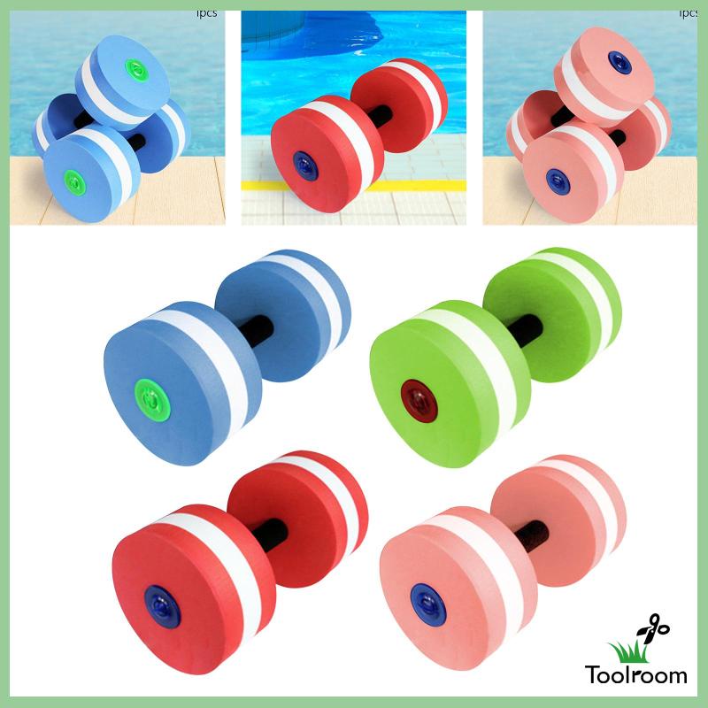 [ Aquatic Dumbbell, Aquatic Barbell Float Swimming Barbell Hand Bar