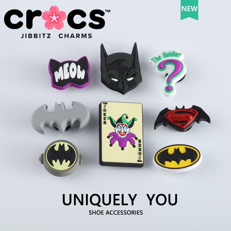 Jibbitz crocs Shoe Buckle Batman Joker 2024 New crocs Shoe Flower