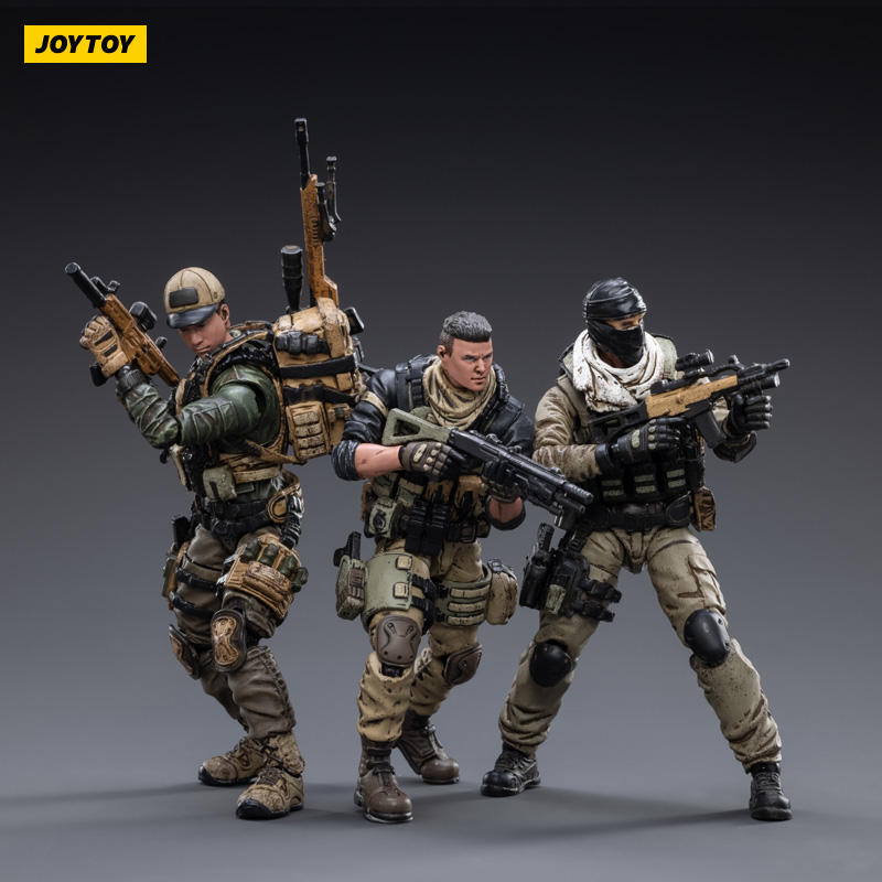 JOYTOY Dark Source 1/18 Freedom Militia Trio | Shopee Philippines