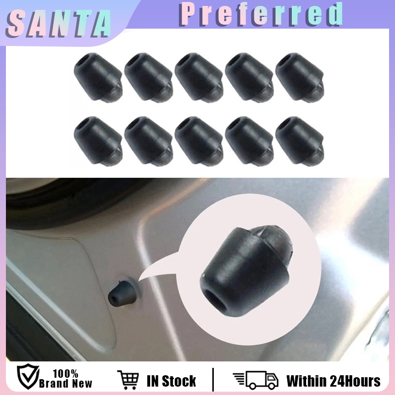 4/10PCs Universal Car Door Rubber Pier Bumper Rubber Shock Pads Door